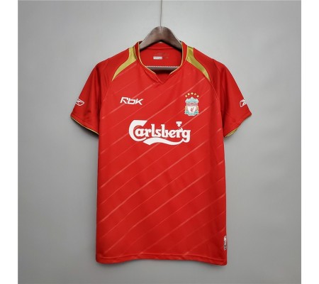 Liverpool 05/06 Home Red Soccer Jersey